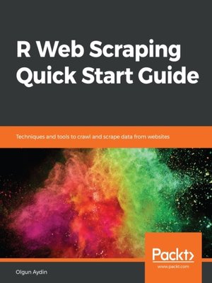 cover image of R Web Scraping Quick Start Guide